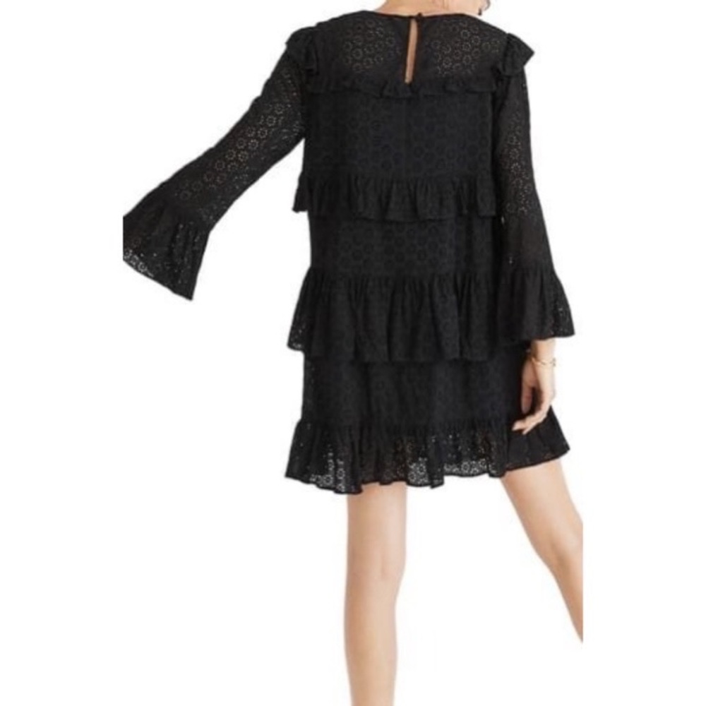 💥SALE💥 Madewell Waterlily Ruffle Eyelet Dress - Picture 5 of 9